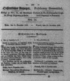 Oeffentlicher Anzeiger. 1830.12.21 Nro.51