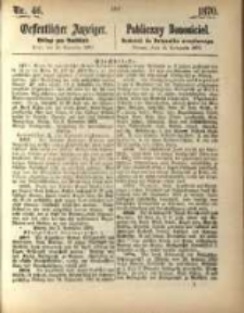 Oeffentlicher Anzeiger. 1870.11.15 Nro.46