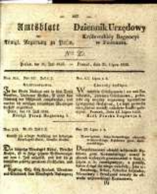 Amtsblatt der K&ouml;niglichen Regierung zu Posen. 1835.07.21 Nro.29