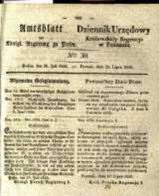 Amtsblatt der Königlichen Regierung zu Posen. 1835.07.28 Nro.30