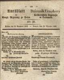 Amtsblatt der Königlichen Regierung zu Posen. 1835.09.29 Nro.39