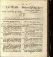 Amtsblatt der K&ouml;niglichen Regierung zu Posen. 1835.12.01 Nro.48