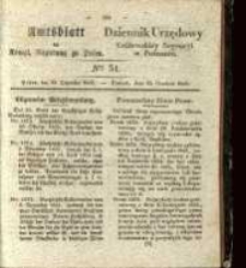 Amtsblatt der K&ouml;niglichen Regierung zu Posen. 1835.12.22 Nro.51