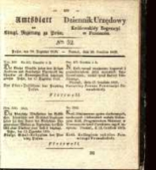 Amtsblatt der K&ouml;niglichen Regierung zu Posen. 1835.12.29 Nro.52
