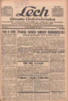 Lech.Gazeta Gnieźnieńska: codzienne pismo polityczne dla wszystkich stanów. Dodatki: tygodniowy "Lechita" i powieściowy oraz dwutygodnik "Leszek" 1935.05.19 R.36 Nr116