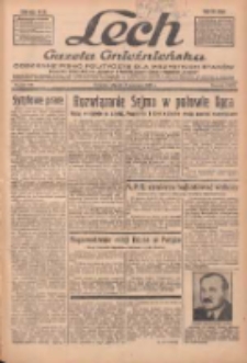 Lech.Gazeta Gnieźnieńska: codzienne pismo polityczne dla wszystkich stanów. Dodatki: tygodniowy "Lechita" i powieściowy oraz dwutygodnik "Leszek" 1935.06.25 R.36 Nr144