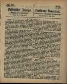 Oeffentlicher Anzeiger. 1872.05.14 Nro.20