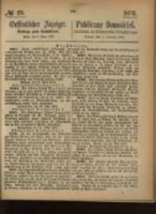 Oeffentlicher Anzeiger. 1872.06.04 Nro.23