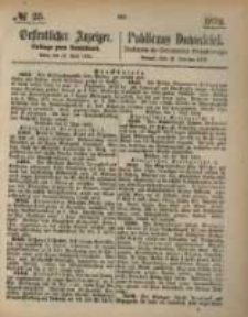 Oeffentlicher Anzeiger. 1872.06.18 Nro.25