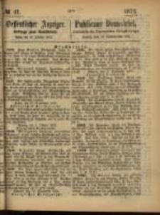 Oeffentlicher Anzeiger. 1872.10.10 Nro.41