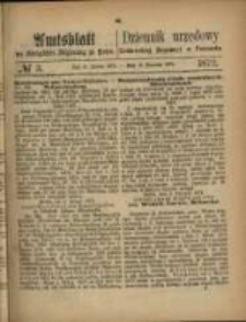 Amtsblatt der Königlichen Regierung zu Posen. 1872.01.16 Nro.3