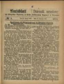 Amtsblatt der K&ouml;niglichen Regierung zu Posen. 1872.01.30 Nro.5
