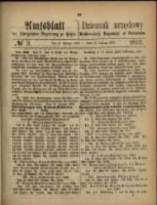 Amtsblatt der Königlichen Regierung zu Posen. 1872.02.27 Nro.9