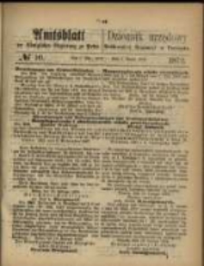 Amtsblatt der K&ouml;niglichen Regierung zu Posen. 1872.03.05 Nro.10