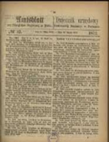 Amtsblatt der Königlichen Regierung zu Posen. 1872.03.19 Nro.12