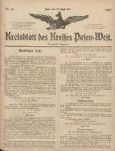 Kreisblatt des Kreises Posen-West 1907.04.18 Jg.19 Nr16