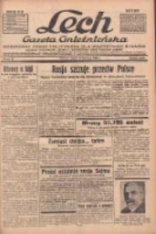 Lech.Gazeta Gnieźnieńska: codzienne pismo polityczne dla wszystkich stanów. Dodatki: tygodniowy "Lechita" i powieściowy oraz dwutygodnik "Leszek" 1935.04.26 R.36 Nr97