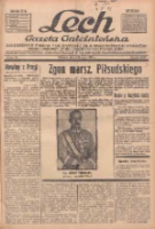 Lech.Gazeta Gnieźnieńska: codzienne pismo polityczne dla wszystkich stan&oacute;w. Dodatki: tygodniowy "Lechita" i powieściowy oraz dwutygodnik "Leszek" 1935.05.14 R.36 Nr111