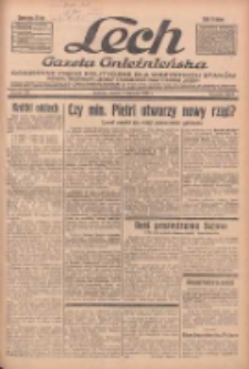 Lech.Gazeta Gnieźnieńska: codzienne pismo polityczne dla wszystkich stan&oacute;w. Dodatki: tygodniowy "Lechita" i powieściowy oraz dwutygodnik "Leszek" 1935.06.07 R.36 Nr131