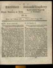 Amtsblatt der Königlichen Regierung zu Posen. 1837.02.07 Nro.6