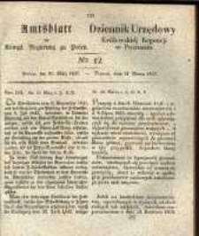 Amtsblatt der K&ouml;niglichen Regierung zu Posen. 1837.03.21 Nro.12