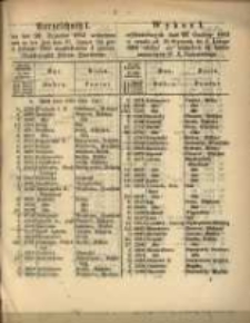 Wykaz I. wylosowanych dnia 22 Grudnia 1863 w czasie od 21 Stycznia do 4 Lutego 1864 złożyć się mających 4 % list&oacute;w zastawnych W. X. Poznańskiego