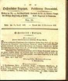 Oeffentlicher Anzeiger. 1827.04.10 Nro.15