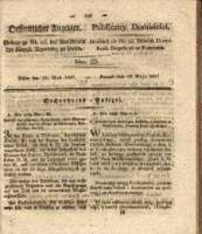 Oeffentlicher Anzeiger. 1827.05.29 Nro.22
