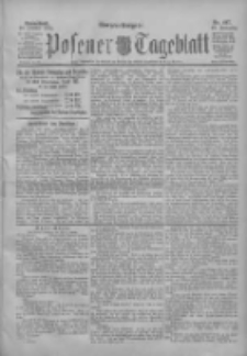 Posener Tageblatt 1904.10.22 Jg.43 Nr497