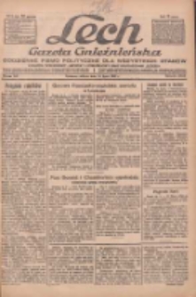 Lech.Gazeta Gnieźnieńska: codzienne pismo polityczne dla wszystkich stan&oacute;w. Dodatki: tygodniowy "Lechita" i powieściowy oraz dwutygodnik "Leszek" 1932.07.16 R.33 Nr161