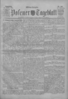 Posener Tageblatt 1904.10.20 Jg.43 Nr494