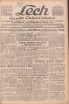 Lech.Gazeta Gnieźnieńska: codzienne pismo polityczne dla wszystkich stan&oacute;w. Dodatki: tygodniowy "Lechita" i powieściowy oraz dwutygodnik "Leszek" 1933.08.17 R.34 Nr187