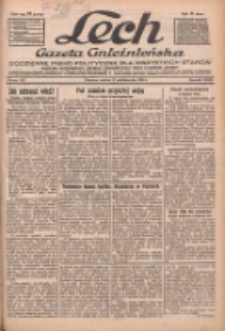 Lech.Gazeta Gnieźnieńska: codzienne pismo polityczne dla wszystkich stan&oacute;w. Dodatki: tygodniowy "Lechita" i powieściowy oraz dwutygodnik "Leszek" 1933.10.21 R.34 Nr243