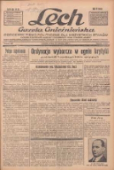 Lech.Gazeta Gnieźnieńska: codzienne pismo polityczne dla wszystkich stan&oacute;w. Dodatki: tygodniowy "Lechita" i powieściowy oraz dwutygodnik "Leszek" 1935.06.14 R.36 Nr136