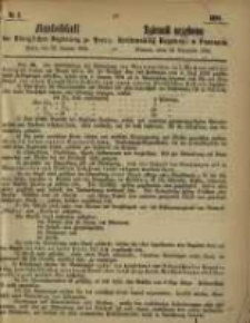 Amtsblatt der K&ouml;niglichen Regierung zu Posen. 1864.01.12 Nro.2