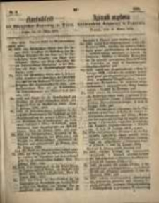 Amtsblatt der K&ouml;niglichen Regierung zu Posen. 1864.03.15 Nro.11