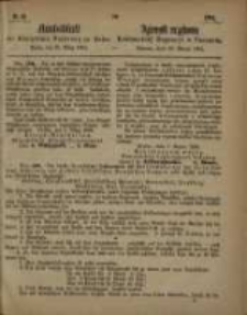 Amtsblatt der K&ouml;niglichen Regierung zu Posen. 1864.03.22 Nro.12