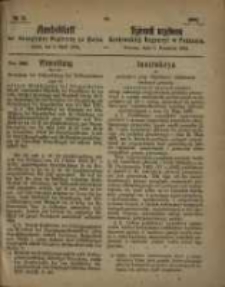 Amtsblatt der K&ouml;niglichen Regierung zu Posen. 1864.04.05 Nro.14
