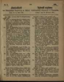 Amtsblatt der K&ouml;niglichen Regierung zu Posen. 1864.04.19 Nro.16