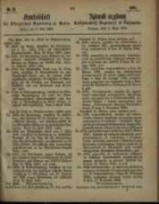 Amtsblatt der K&ouml;niglichen Regierung zu Posen. 1864.05.03 Nro.18