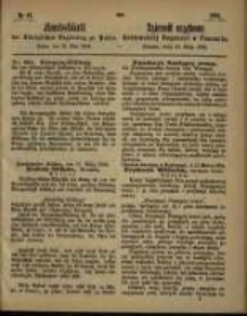 Amtsblatt der K&ouml;niglichen Regierung zu Posen. 1864.05.10 Nro.19