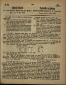 Amtsblatt der K&ouml;niglichen Regierung zu Posen. 1864.05.17 Nro.20