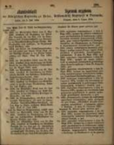 Amtsblatt der Königlichen Regierung zu Posen. 1864.07.05 Nro.27