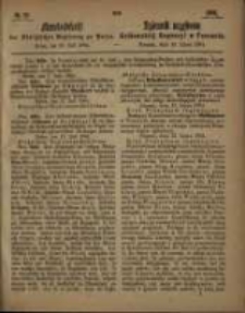 Amtsblatt der Königlichen Regierung zu Posen. 1864.07.19 Nro.29