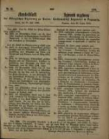 Amtsblatt der K&ouml;niglichen Regierung zu Posen. 1864.07.26 Nro.30