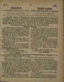Amtsblatt der K&ouml;niglichen Regierung zu Posen. 1864.09.13 Nro.37