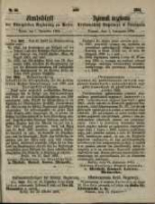 Amtsblatt der Königlichen Regierung zu Posen. 1864.11.01 Nro.44