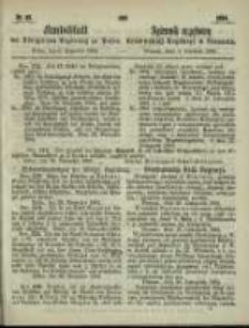 Amtsblatt der K&ouml;niglichen Regierung zu Posen. 1864.12.06 Nro.49
