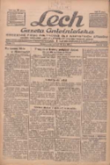 Lech.Gazeta Gnieźnieńska: codzienne pismo polityczne dla wszystkich stan&oacute;w. Dodatki: tygodniowy "Lechita" i powieściowy oraz dwutygodnik "Leszek" 1932.07.28 R.33 Nr171