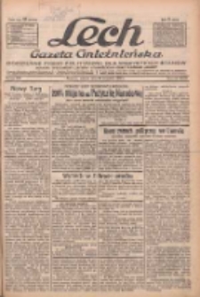 Lech.Gazeta Gnieźnieńska: codzienne pismo polityczne dla wszystkich stan&oacute;w. Dodatki: tygodniowy "Lechita" i powieściowy oraz dwutygodnik "Leszek" 1933.09.30 R.34 Nr225